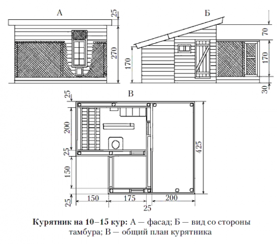 How to build a chicken coop in the country with your own hands 