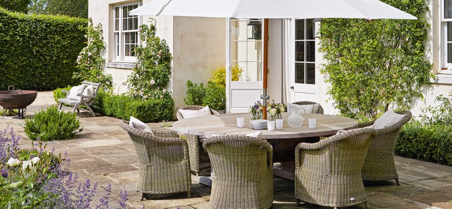 How to build a patio in the country