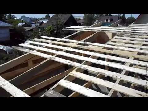 How to build a shed roof 