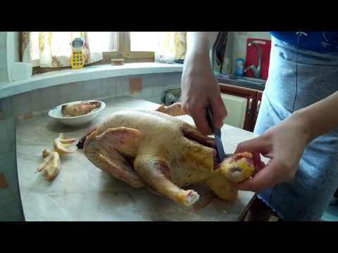 How to butcher a duck