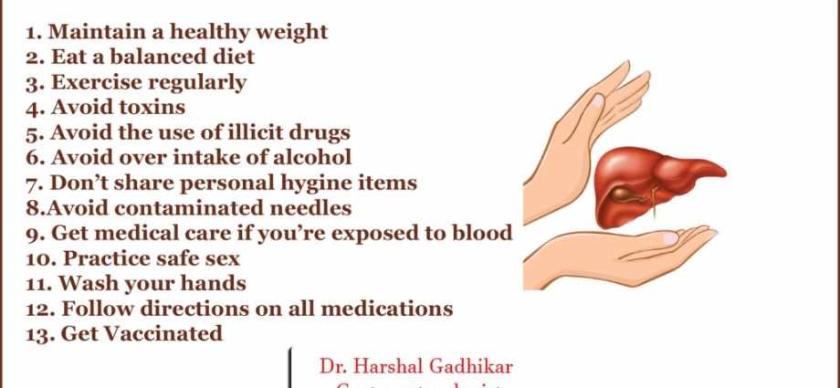 How to care for the liver &#8211; tips