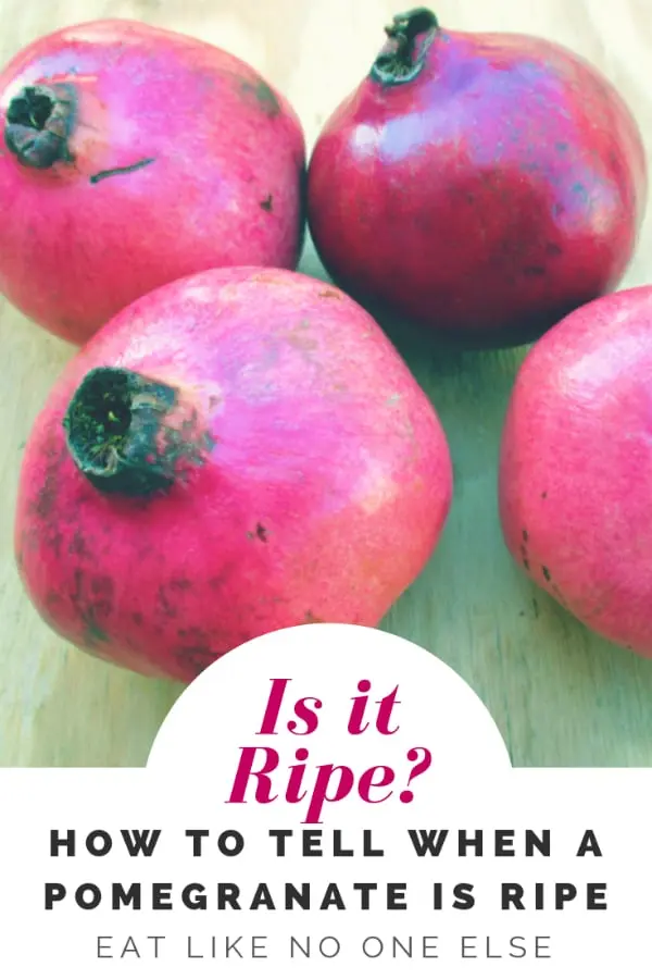 How to choose a ripe and sweet pomegranate