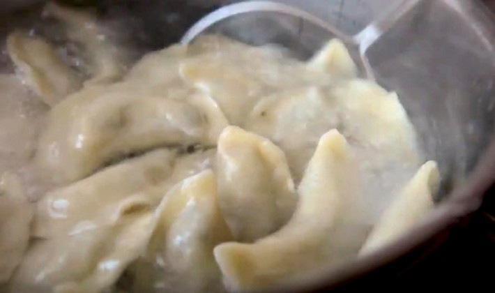 How to cook dumplings with mushrooms