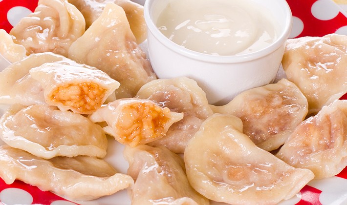 How to cook dumplings with mushrooms