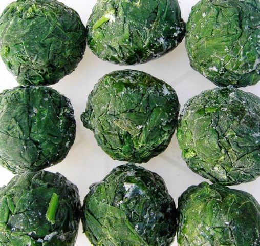 How to cook frozen spinach