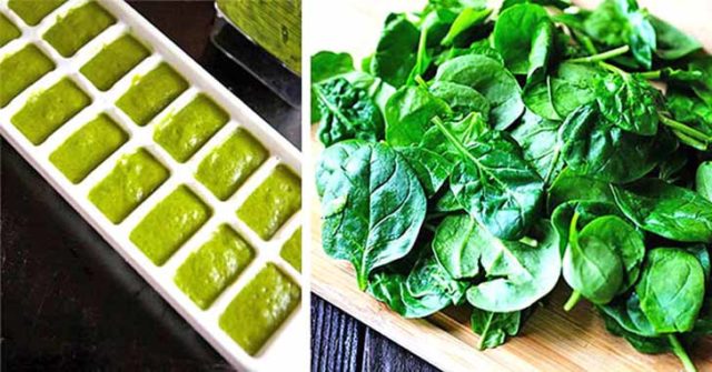 How to cook frozen spinach