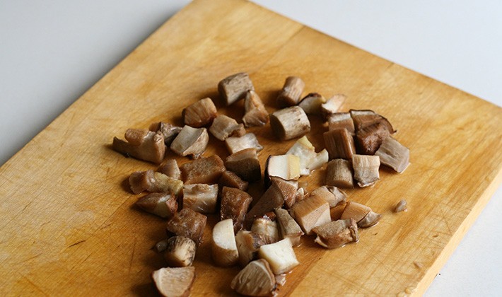 How to cook half a diva of porcini mushrooms