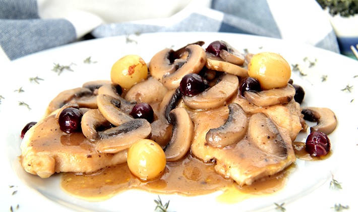 How to cook meat with porcini mushrooms