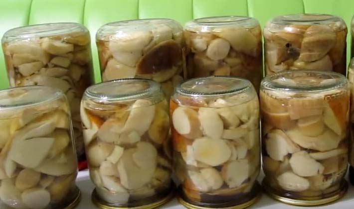 How to cook pickled porcini mushrooms