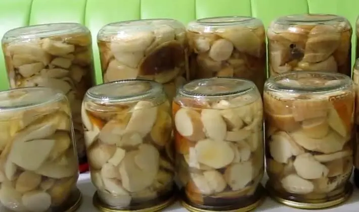 How to cook pickled porcini mushrooms