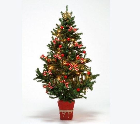 How to decorate a small Christmas tree: photos, ideas and tips