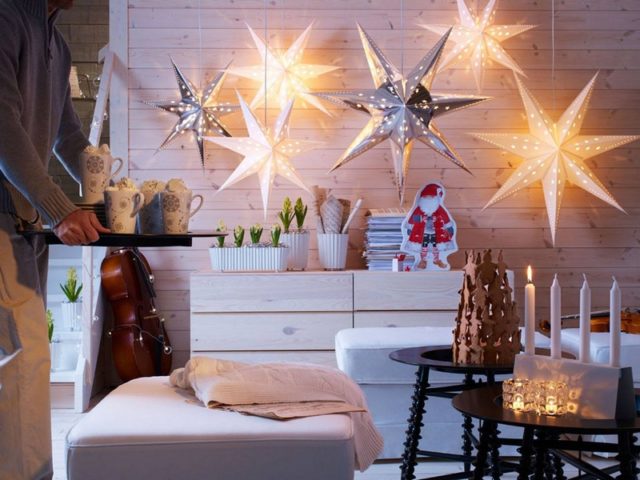 How to decorate an apartment for the New Year 2022: photos, decor ideas