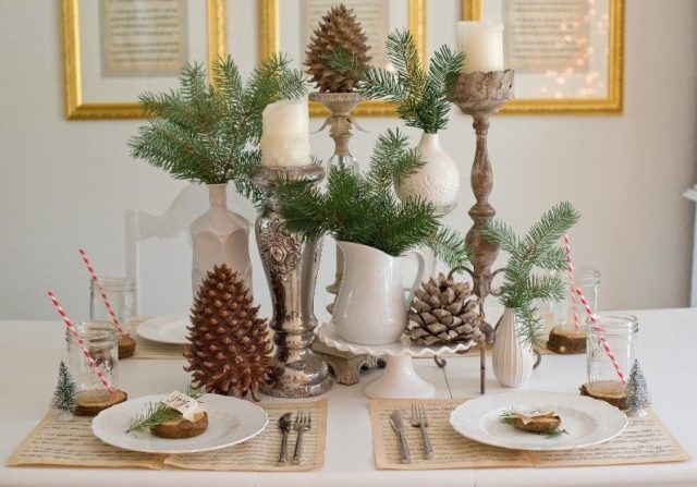 How to decorate the New Years table with your own hands: photos, design and serving ideas