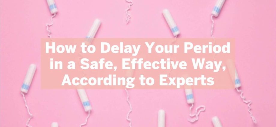 How to delay the period? Period shift methods