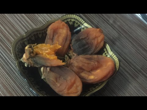 How to dry and dry persimmons at home