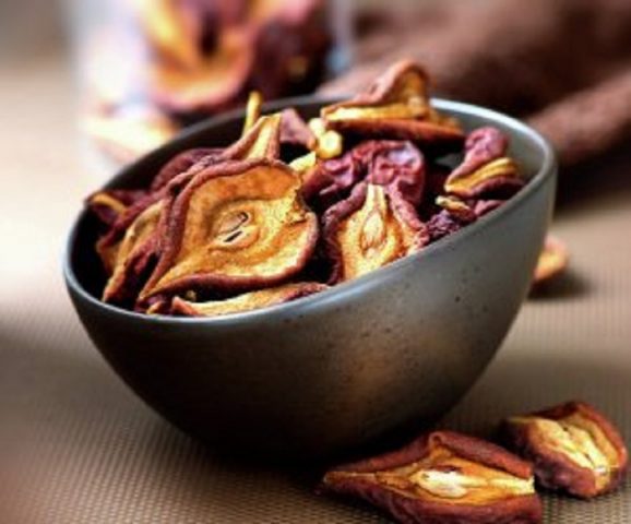 How to dry pears in the oven