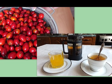 How to dry rose hips at home