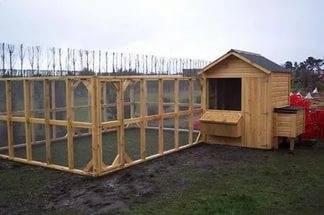 How to equip a chicken coop 