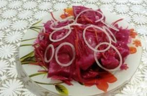 How to ferment cabbage with beets: a recipe