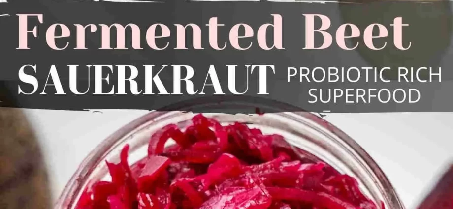 How to ferment cabbage with beets: a recipe