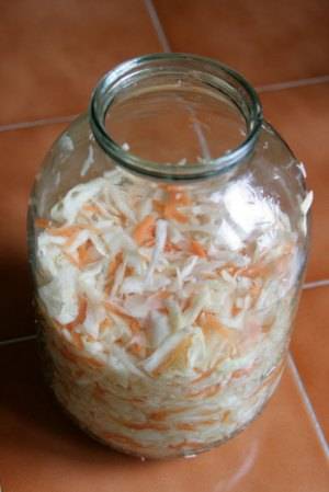 How to ferment cabbage without sugar and salt