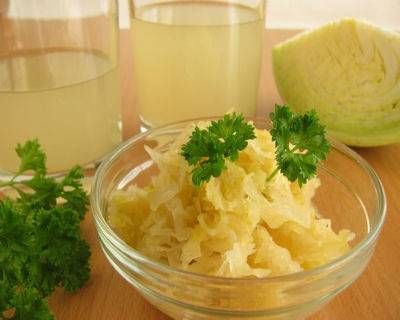 How to ferment cabbage without sugar and salt