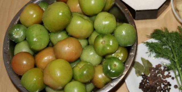 How to ferment green tomatoes 