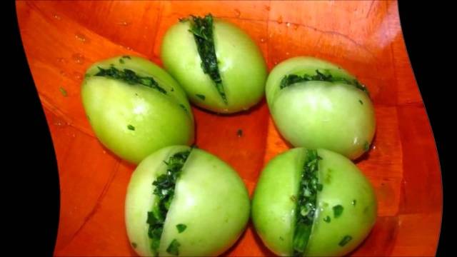 How to ferment green tomatoes 