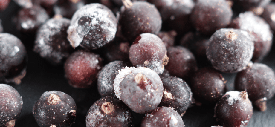 How to freeze blackcurrant