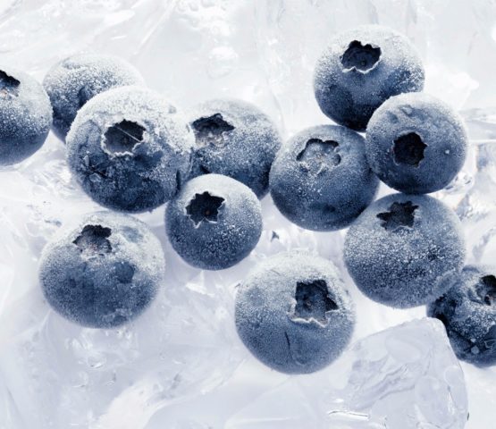 How to freeze blueberries for the winter in the refrigerator