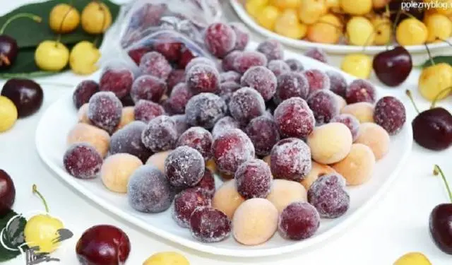 How to freeze cherries in a bone-in freezer