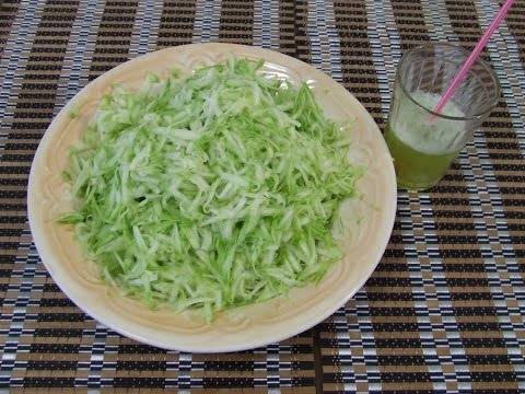 How to freeze zucchini for the winter at home