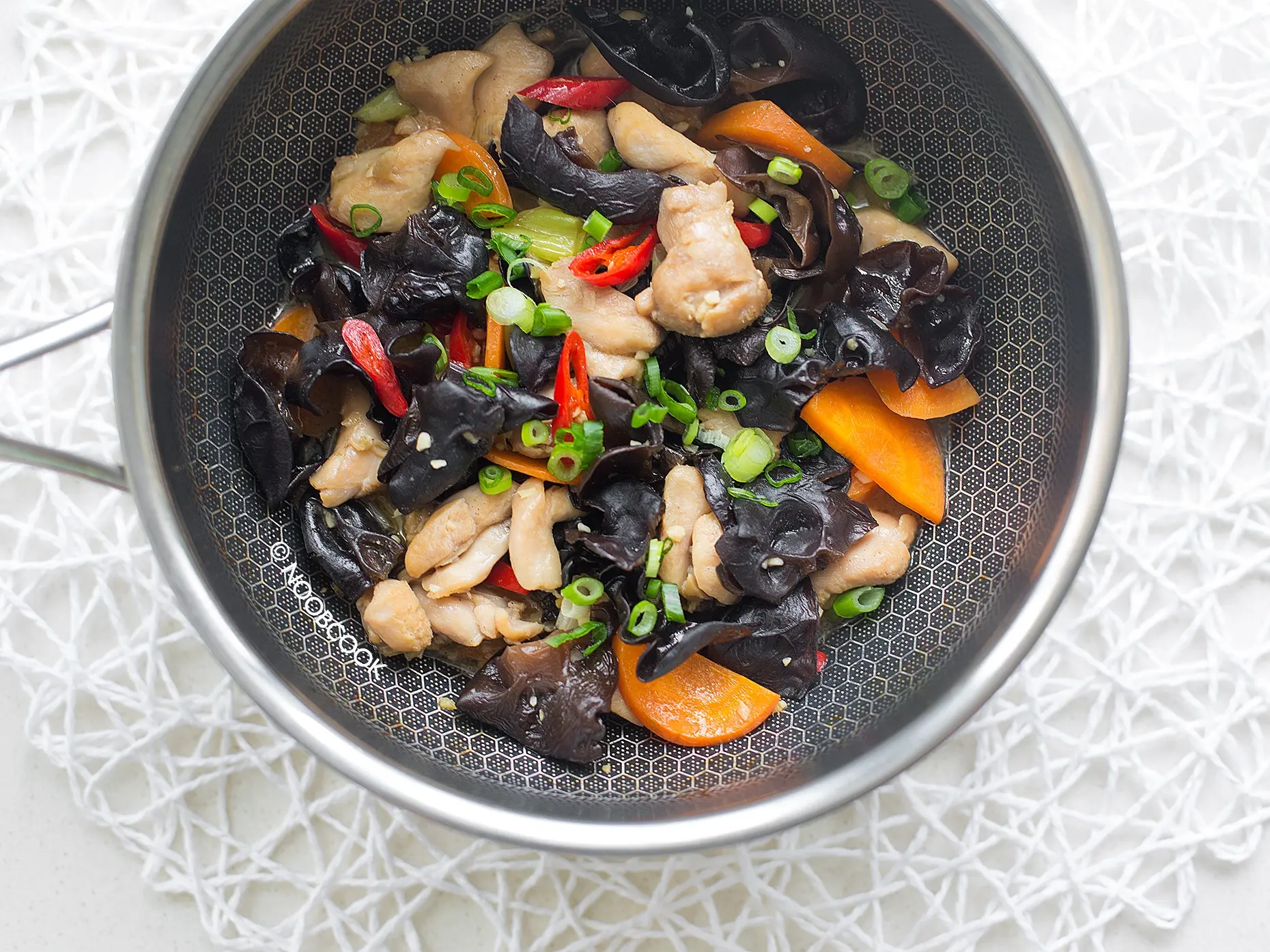 How to fry black mushrooms