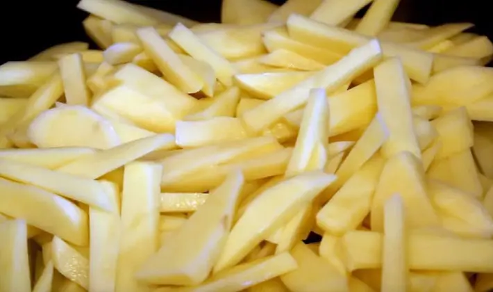 How to fry champignons with potatoes in a pan