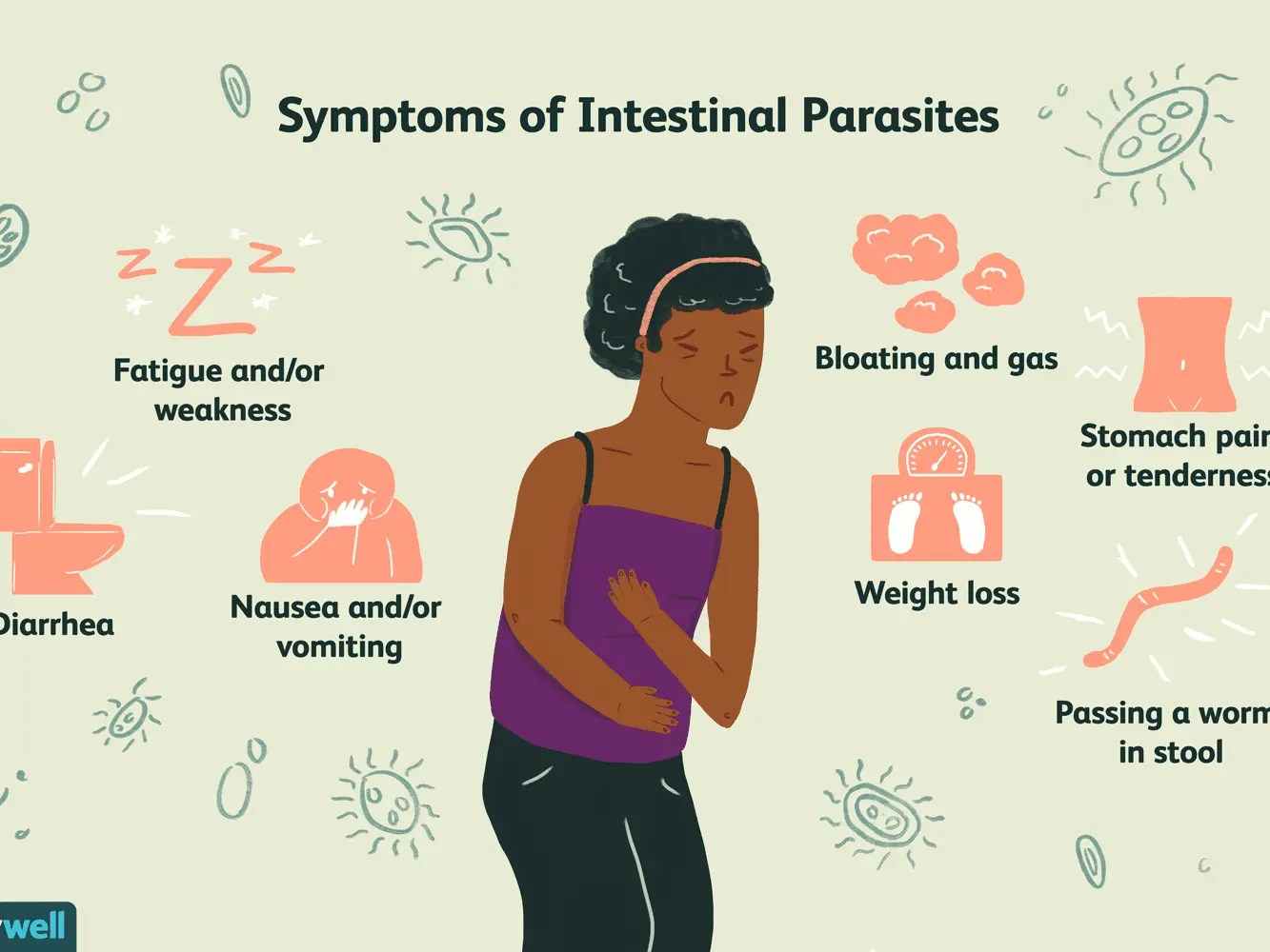 How to get rid of parasites from the body?