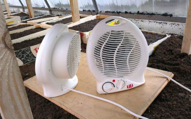 How to heat a polycarbonate greenhouse in spring: infrared heater, underground pipes, cable, air