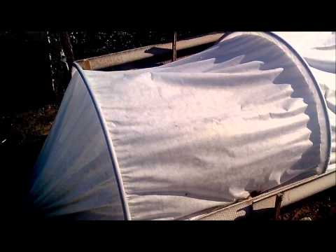 How to install a snowdrop greenhouse + video