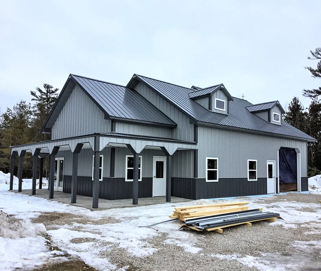 How to insulate a barn for the winter 