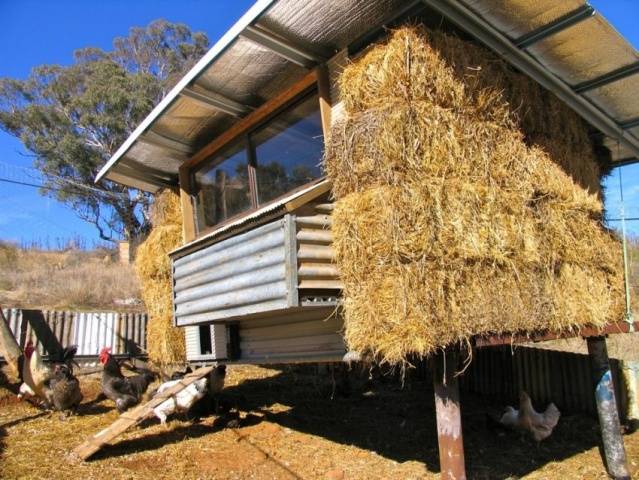 How to insulate the floor in a chicken coop