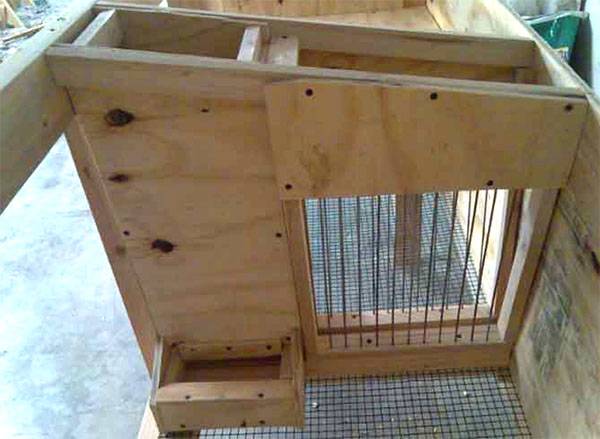 How to make a cage for rabbits