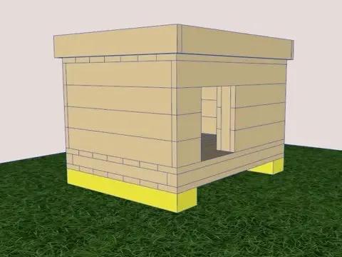 How to make a dog house