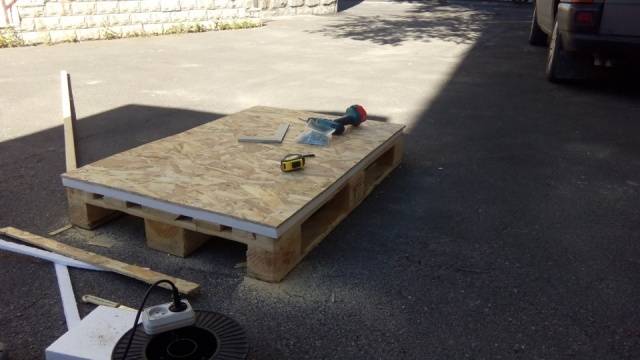 How to make a dog house out of pallets