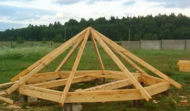 How to make a gazebo in the country with your own hands photo