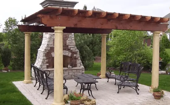 How to make a gazebo in the country with your own hands photo