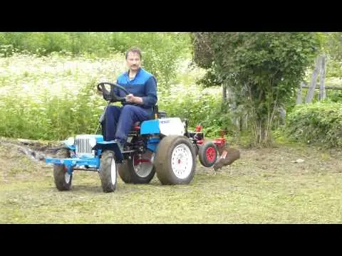 How to make a mini tractor from a Neva walk-behind tractor with your own hands 