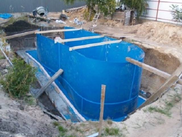 How to make a polypropylene pool