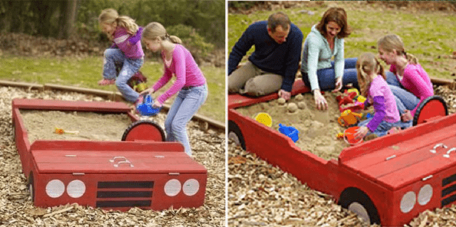 How to make a sandbox in the country with your own hands 