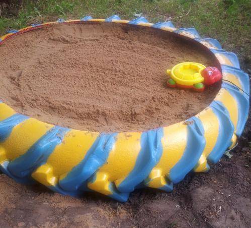 How to make a sandbox in the country with your own hands 