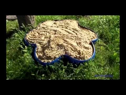 How to make a sandbox out of tires