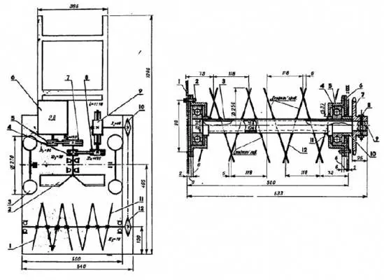 How to make a snow blower from a cultivator